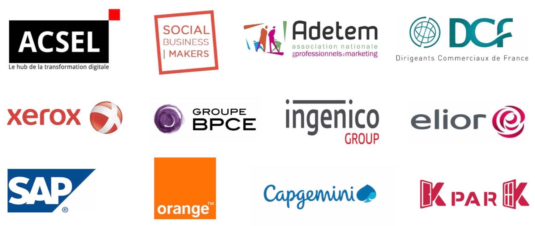 Partenaires barometre social selling